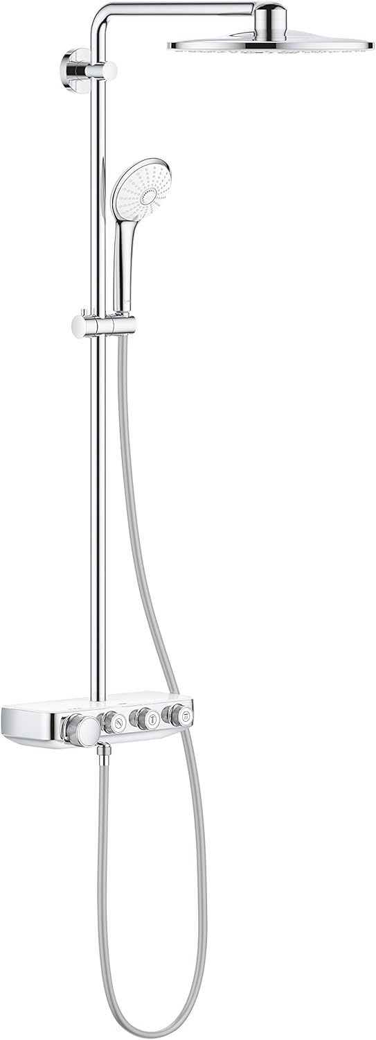 GROHE Euporia Smartcontrol 310 Duo - Duschsystem mit Thermostatbatterie (wassersparend, 3 Strahlarte