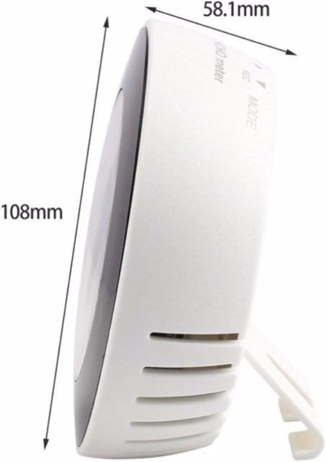 Seben HT-501 CO2 Messgerät für Raumluft mit Alarm-Funktion, Melder, Temperatur & Luftfeuchtigkeit An