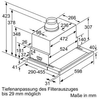 Siemens LI69SA684 iQ700 Flachschirmhaube/Luftgütesensor/LED-Beleuchtung/iQ Drive Motor