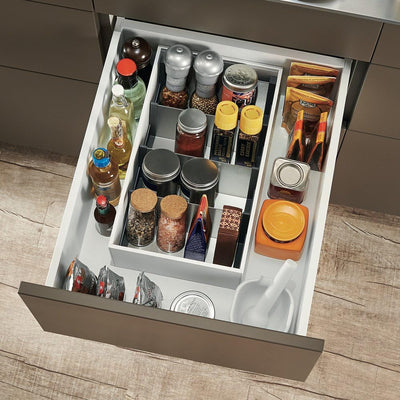 BLUM© Premium Qualität I AMBIA-LINE Gewürzhalter für Schubladen I Gewürzregal I Spice Organizer für