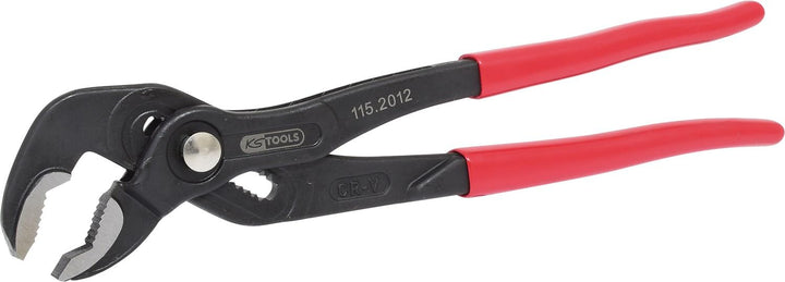 KS Tools 115.2012 Wasserpumpenzange mit Druckknopfverstellung, 300mm