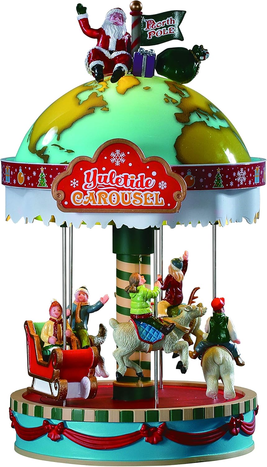 Lemax - Carnival - Sights & Sounds: Yuletide Carousel - (94525)