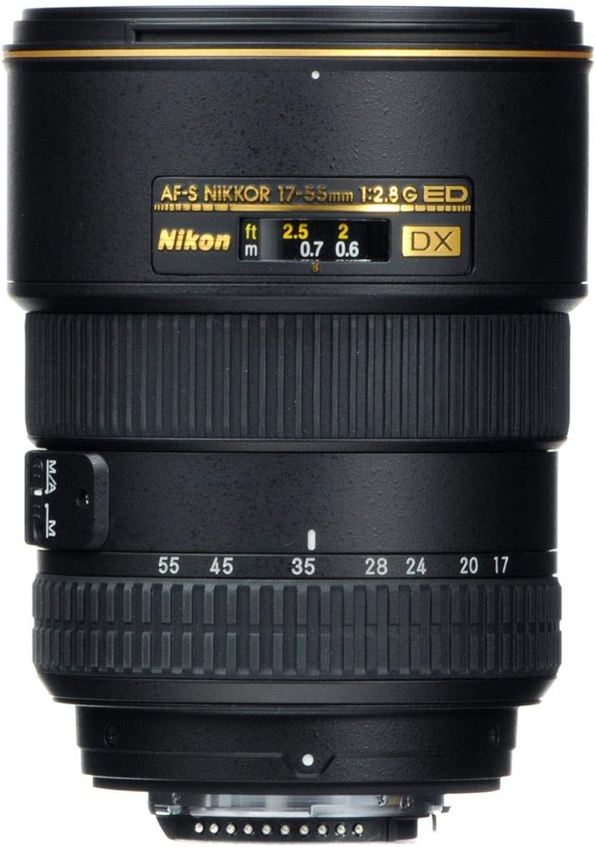 Nikon AF-S DX Zoom-Nikkor 17-55mm 1:2,8G IF-ED Objektiv (77mm Filtergewinde)