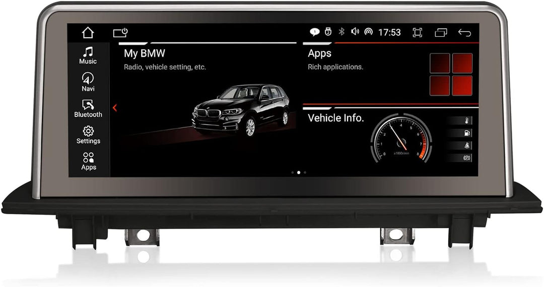 Erisin 10.25" Android 12 8-Kern 4GB RAM+64GB ROM Autoradio GPS Navi für BMW X1 F48 (2016-2017) NBT U