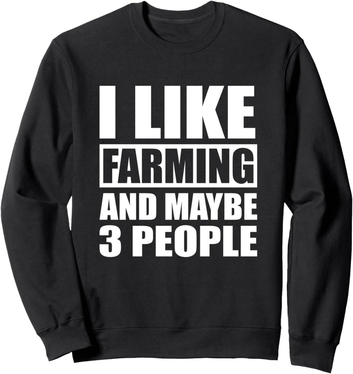 Lustige Farmer Geschenke Männer Frauen wie Landwirtschaft Sweatshirt