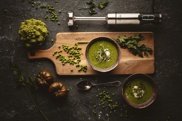 CAMRY CR 4623 Stabmixer, 1600 W, mit Zerkleinerer, Schneebesen, Turbo-Taste, Mixbecher, Pürierstab m