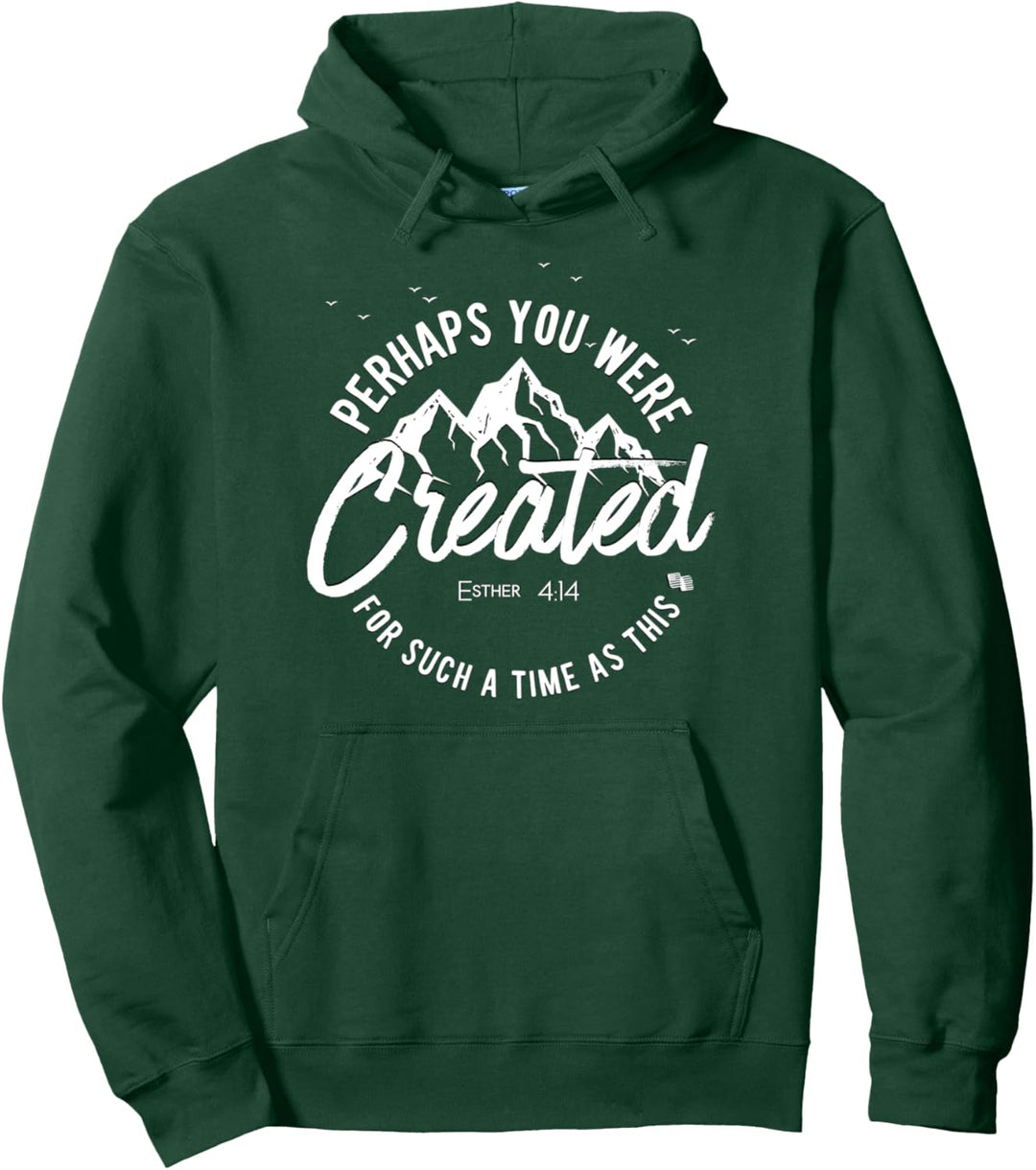Vielleicht wurden Sie für eine solche Zeit wie diese patriotische Pullover Hoodie