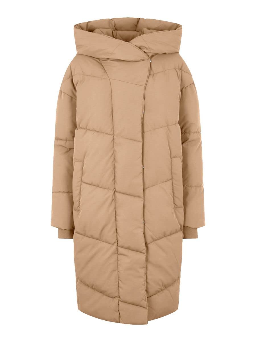 Noisy may Damen Nmtally L/S Long Jacket Bg Noos Jacke XS Tigers Eye/Detail:dtm Lining, XS Tigers Eye