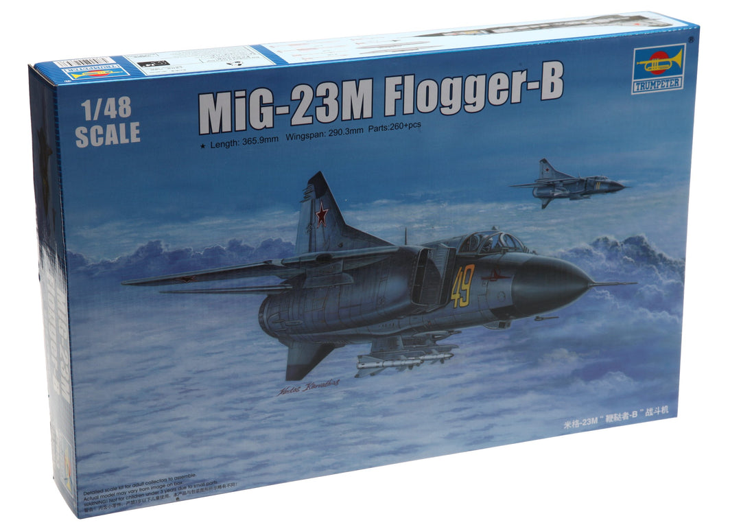 Trumpeter 02853 Modellbausatz Russian MiG-23M Flogger-B