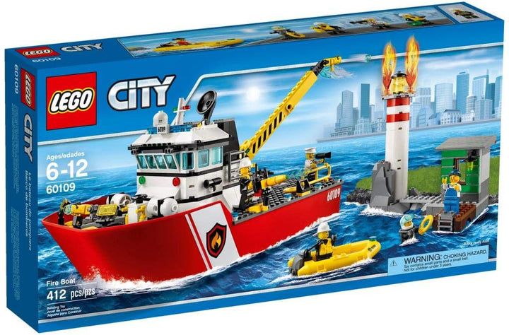 LEGO City 60109 - Feuerwehrschiff
