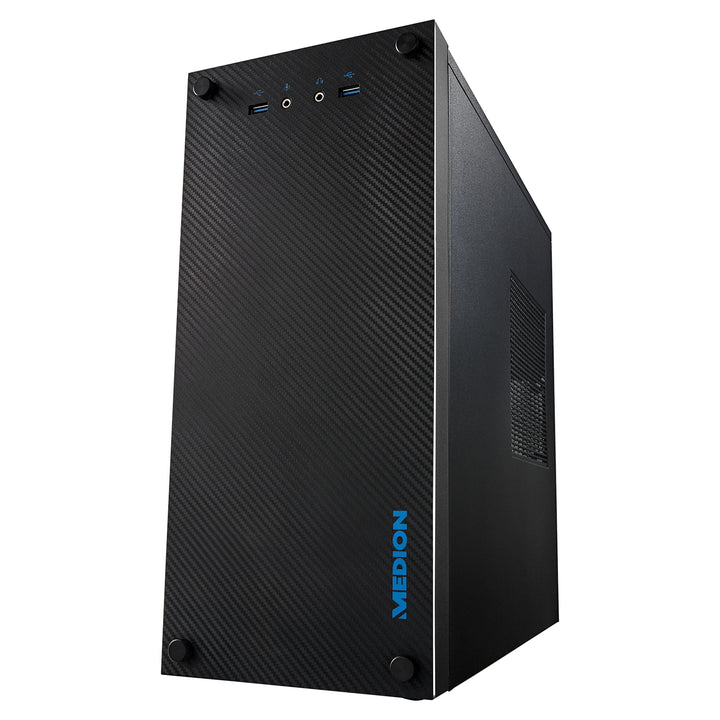 MEDION P66096 Desktop PC (Intel Core i5-12400F, 8GB DDR4 RAM, 512GB SSD, NVIDIA GeForce GTX 1650, Wi