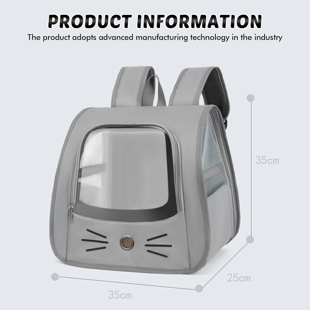 Haustier Rucksack für Kleine Hunde Katzen, Tragbare und Faltbare Katzenrucksack, Hunderucksack, Trag