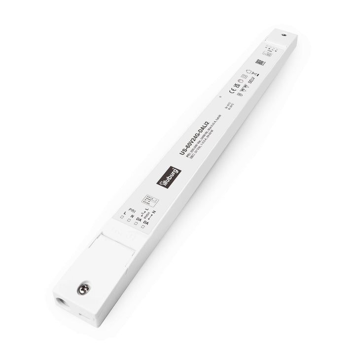 illuburg LED Trafo 24V 60W Dimmbar DALI Push Slim Flickerfree LED Netzteil Treiber Driver Power Supp
