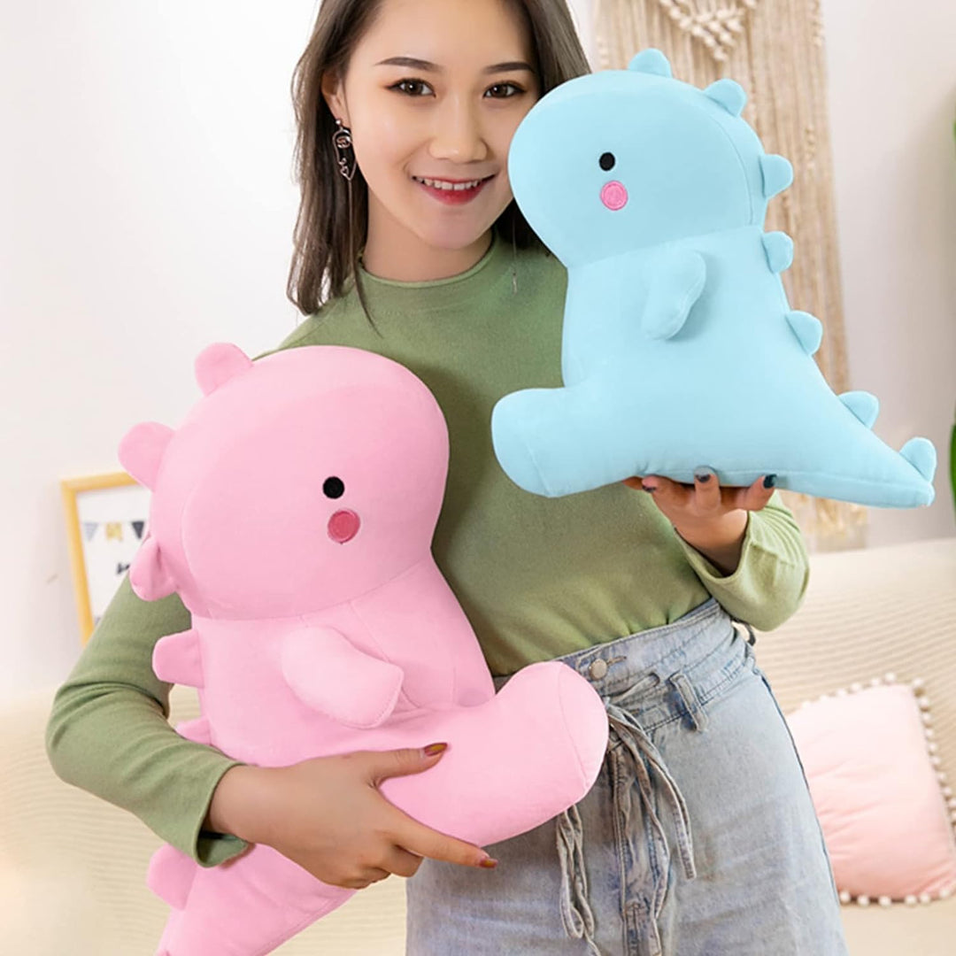 shownicer Plüschtier Dinosaurier Kuscheltier Stofftier Kawaii Dino Plüsch, Plüschsaurier Plüschkisse