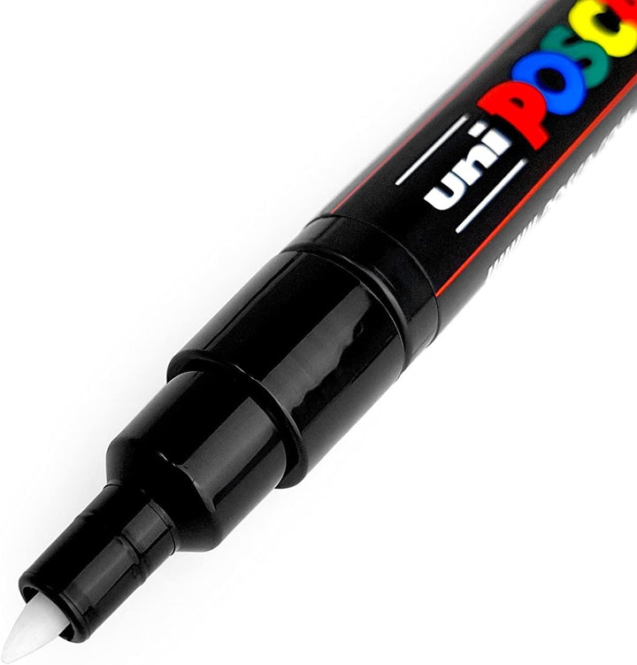 Posca - PC-1M Art Paint Marker – Set mit 8 Stück – in Kunststoffhüllen – Sommertöne