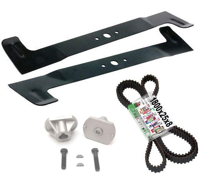 Messer Schnittbreite 122cm Reparatur Set für Castel Garden TwinCut JPC122 TC122 TCP122 NJ122 TP122 (