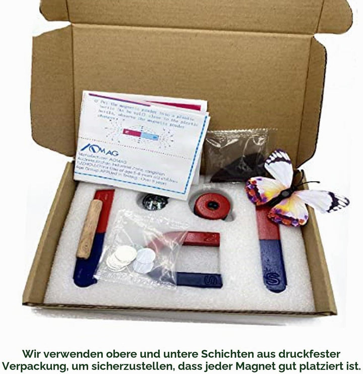 Magnete für Kinder Klassenzimmer Studenten Bildung Wissenschaft Experiment Kind Magnete Kit Set eins