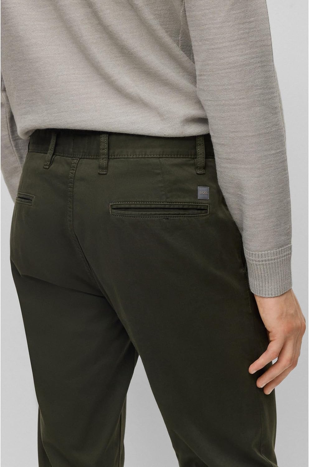 BOSS Herren Chino_Tapered_DS 32W / 36L Open Green346, 32W / 36L Open Green346