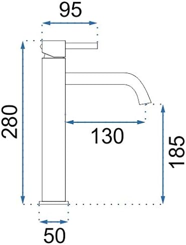 VBChome Waschbecken mit Armatur 48 x 35 Keramik Armatur Schwarz Oval Waschtisch Handwaschbecken AUFS