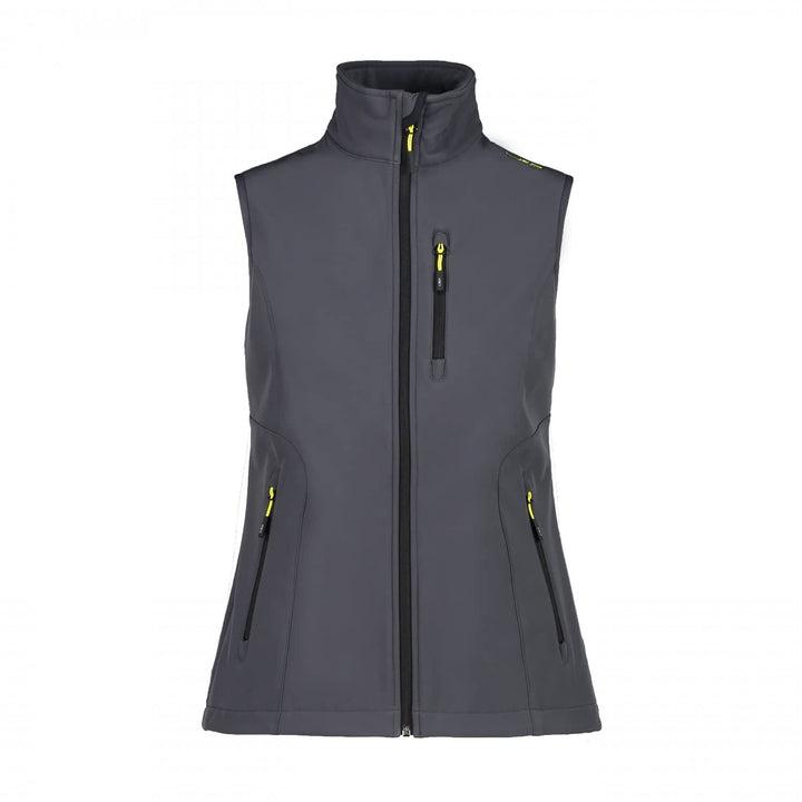 CMP Damen Softshellweste für Damen Weste 48 Gelb, 48 Gelb