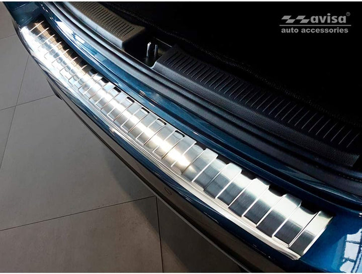 Edelstahl Heckstossstangenschutz kompatibel mit Mercedes B-Klasse W247 2018- inkl. AMG 'Ribs'