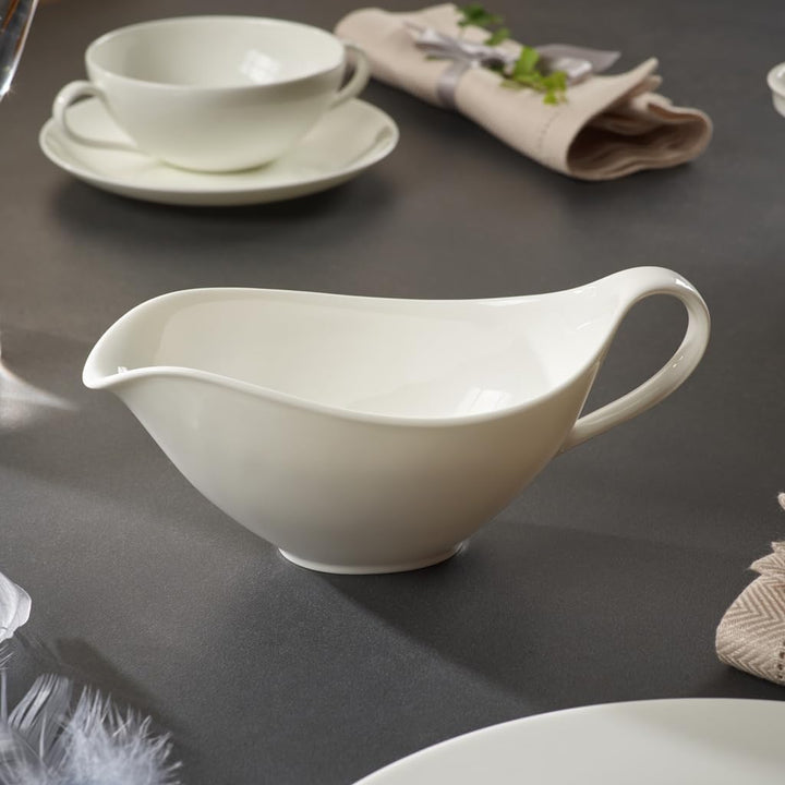 Villeroy & Boch 10-4545-3407 Anmut Sauciere-Oberteil, Porzellan