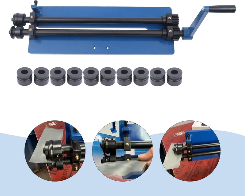 18 Rundbiegemaschine 18 Manual Sickenmaschine Walzen Biegemaschine Biegegerät Bending Machine