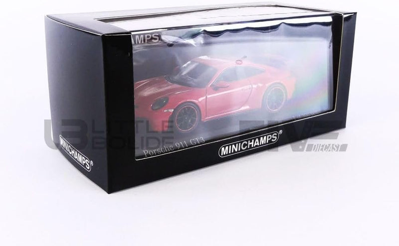 Minichamps Porsche 911 (992) GT3 2020 orange Modellauto 1:43, 410069200