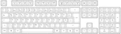 Perixx,11363,PERIBOARD-517 AA8Wasserdichte WaschbareTastatur mit Ziffernblock,IP65, Vollständig Wass