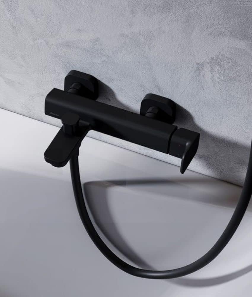 RAVAK | BADARMATUREN | EINHAND-WANNENBATTERIE 10° F | SCHWARZ | TD F 022.20, Schwarz
