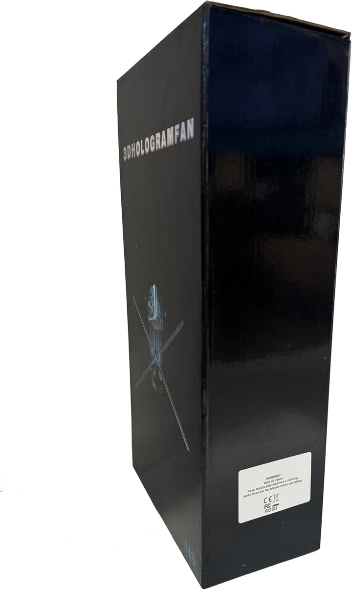 Hologramm-Fan-Aufhänger, Hologramm Projektor Hang holografischer 3D-Fan-Aufhänger mit multifunktiona