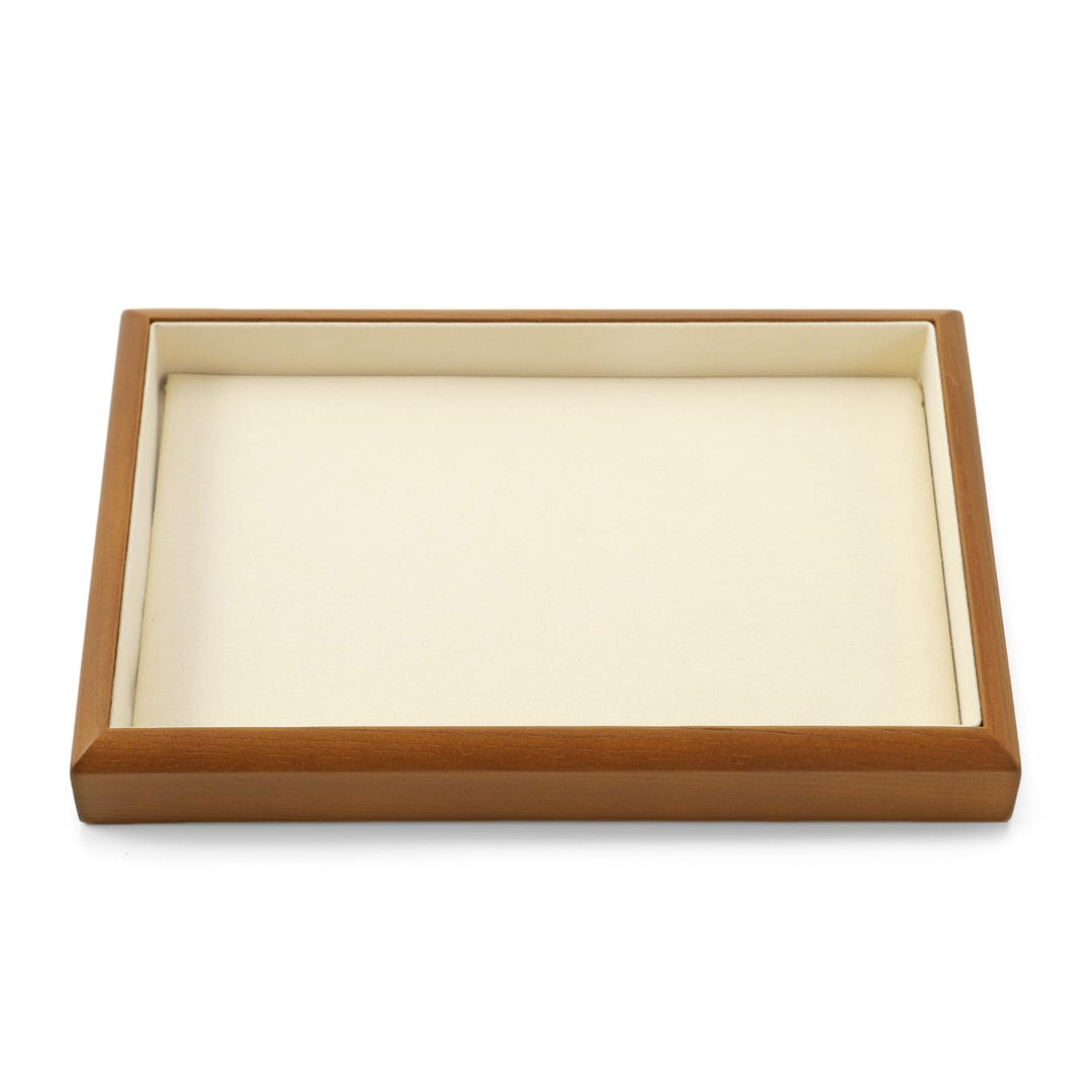 Oirlv Schmucktablett klein,Schmucktablett Holz,Schmuckschublade,Schmuckschatulle Holz,Schmuckhalter,