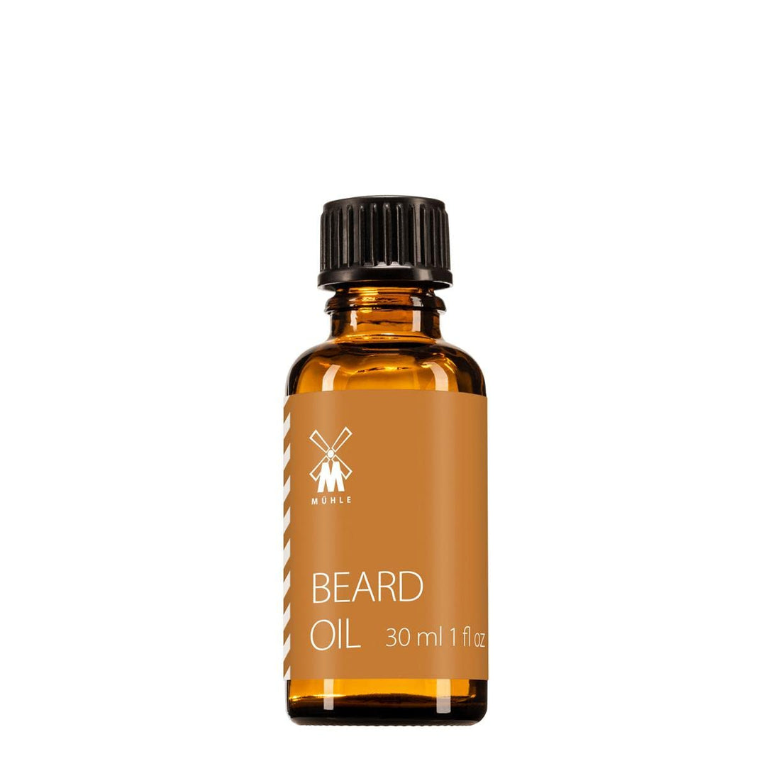 MÜHLE Beard Care - Bartöl - Tägliche Bartpflege für seidigen Glanz - Mandel, Kokos, Avocado, Jojoba,