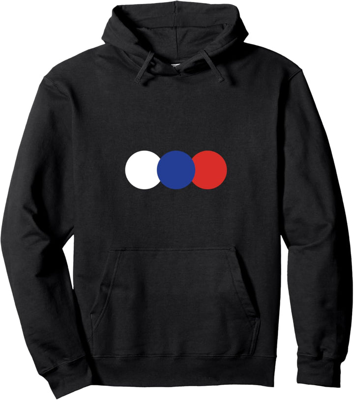 Flagge Russland Pullover Hoodie