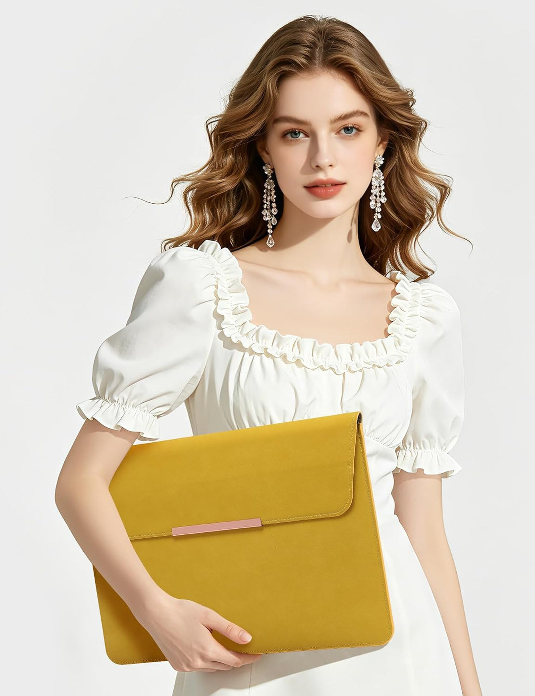 HYZUO 13 Zoll Laptop Hülle Tasche mit Ständer für MacBook Air 13 M5 A3449 M4 M3 M2 M1 2026-2018, Mac