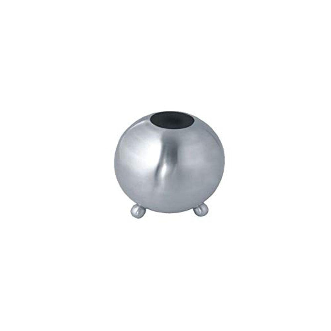 Metrox Wasserverdunster Edelstahl Kugel (ø 12 cm, Höhe 13,5 cm, Raumebefeuchter für Kamin/Ofen, Inha