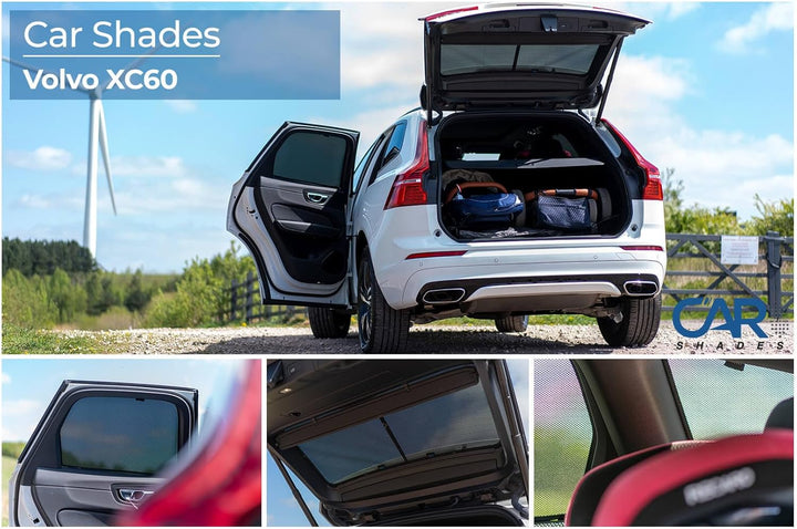 Satz Car Shades kompatibel mit Volvo XC60 2017- (6-teilig)