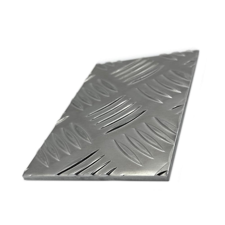 Riffelblech Tränenblech 3,5/5mm QUINTETT geriffelt Aluminium Tränenblech (2000x500mm), 2000x500mm