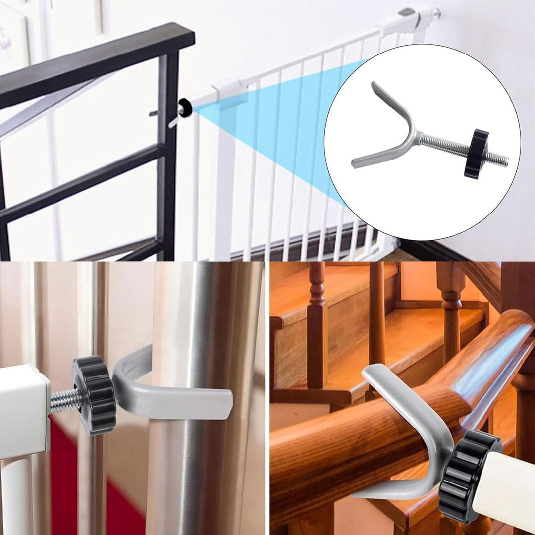 Y-förmiger Adapter Für Babygitter, Y Spindel zur Befestigung,Kindergitter and Treppengeländern,Erwei