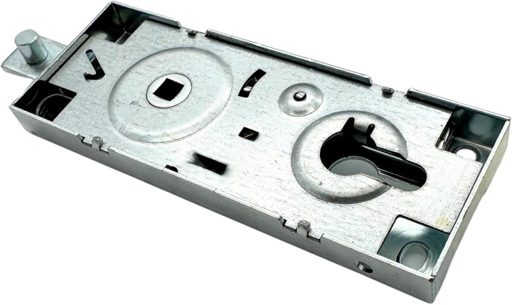 Schwingschloss/Garagenzylinder mit Euro-Profil Achsabstand 60 mm, Griff aus Masse