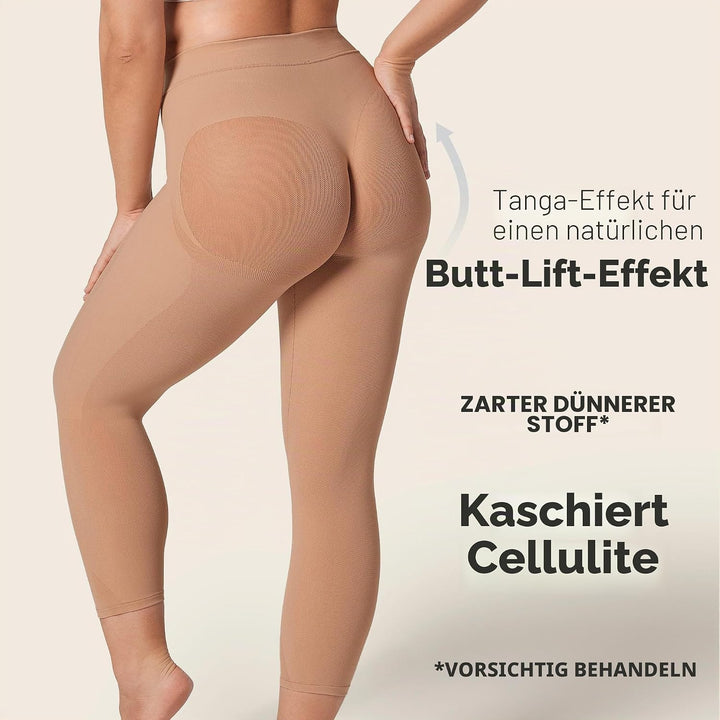 Leonisa Kompressionshose Damen – Strafft die Beine für Eine Schlankere Silhouette Ohne Po-Kompressio