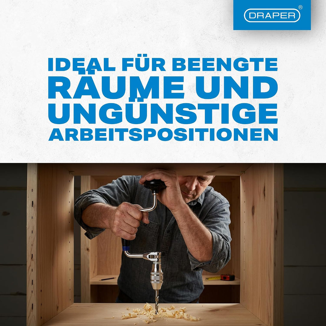 Draper 13840 Bohrwinde 4-Backen