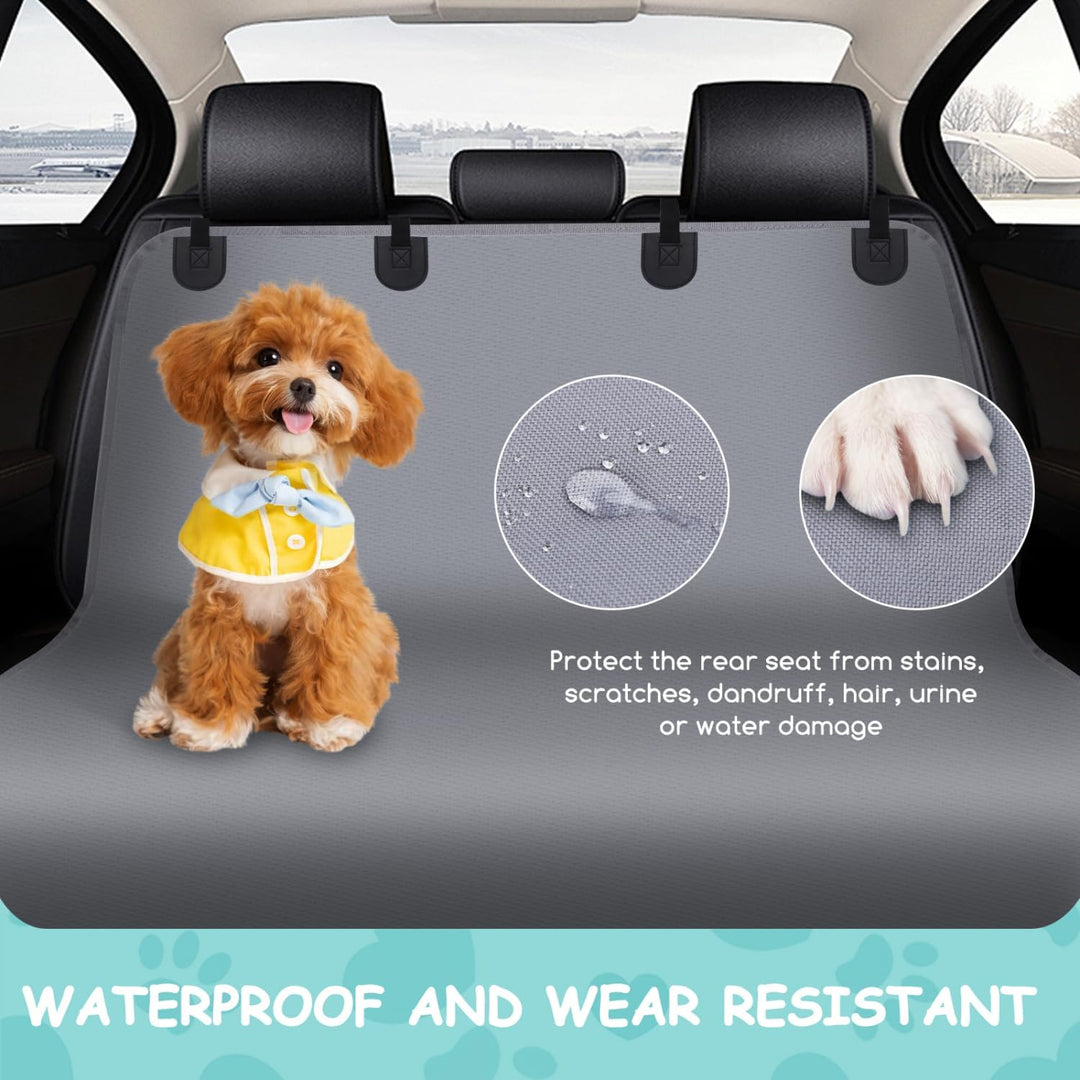 Nobleza - Autoschondecken für Hunde, Wasserfester Rücksitz Sitzbezug Autoschondecken für Hunde Koffe