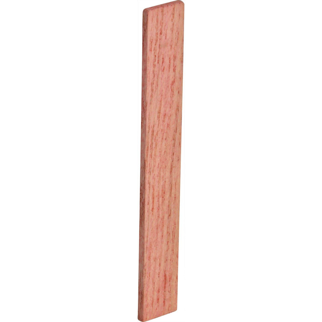 Verglasungsklötze Holz Esche lackiert | Holzklotz 80x6x2 mm | 500 Stück Glaserklötze rot