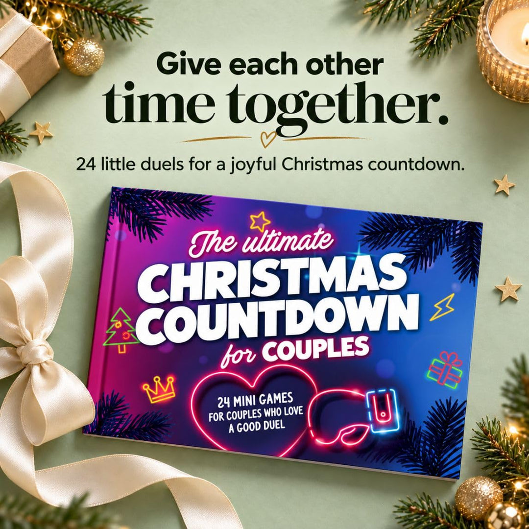 The Ultimate Christmas Countdown for Couples: 24 Fun Mini Games for Couples Who Love a Good Duel | A