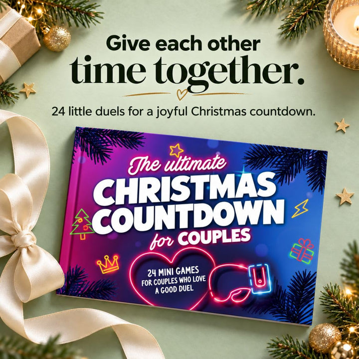 The Ultimate Christmas Countdown for Couples: 24 Fun Mini Games for Couples Who Love a Good Duel | A