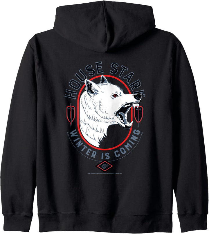 Game of Thrones House Stark Winter is Coming Kapuzenjacke