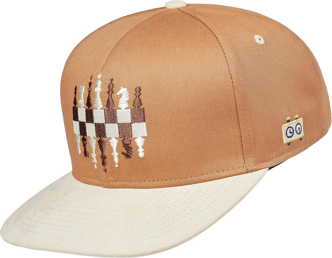 Cadency® Snapback Cap Schach, Unisex, Grössenverstellbar