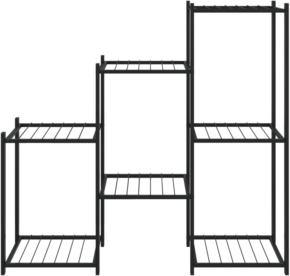 puraday 83x25x80 cm Blumenständer Balkon Blumenständer Draussen Blumenständer Hoch Pflanzenständer B