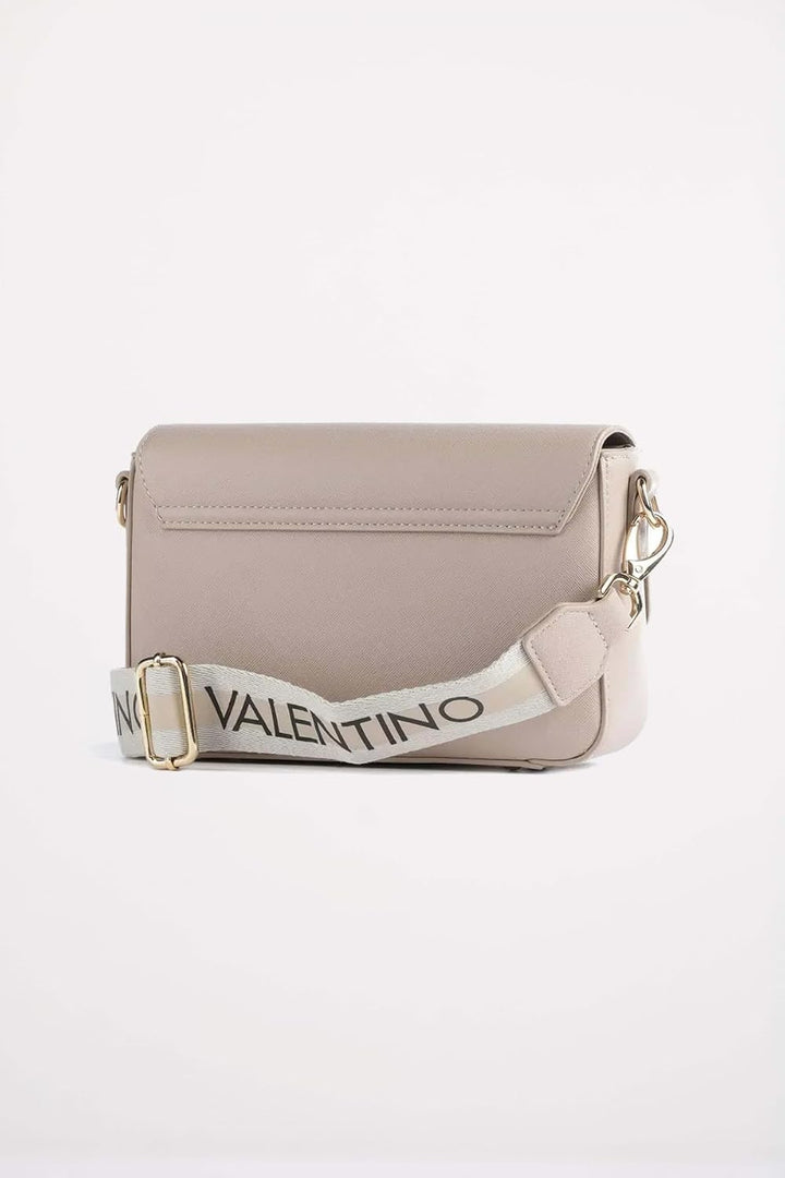 Valentino Damen Zero Re Umhängetasche, Beige